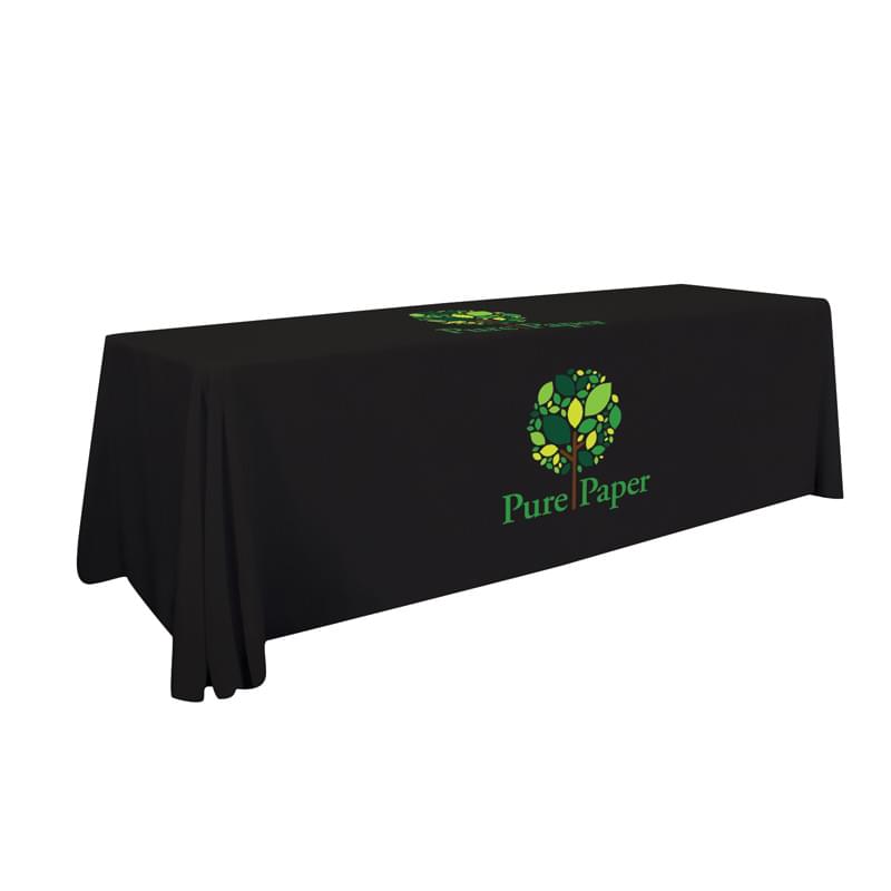 8' Standard Table Throw (Two Location Full-Color Thermal Imprint)