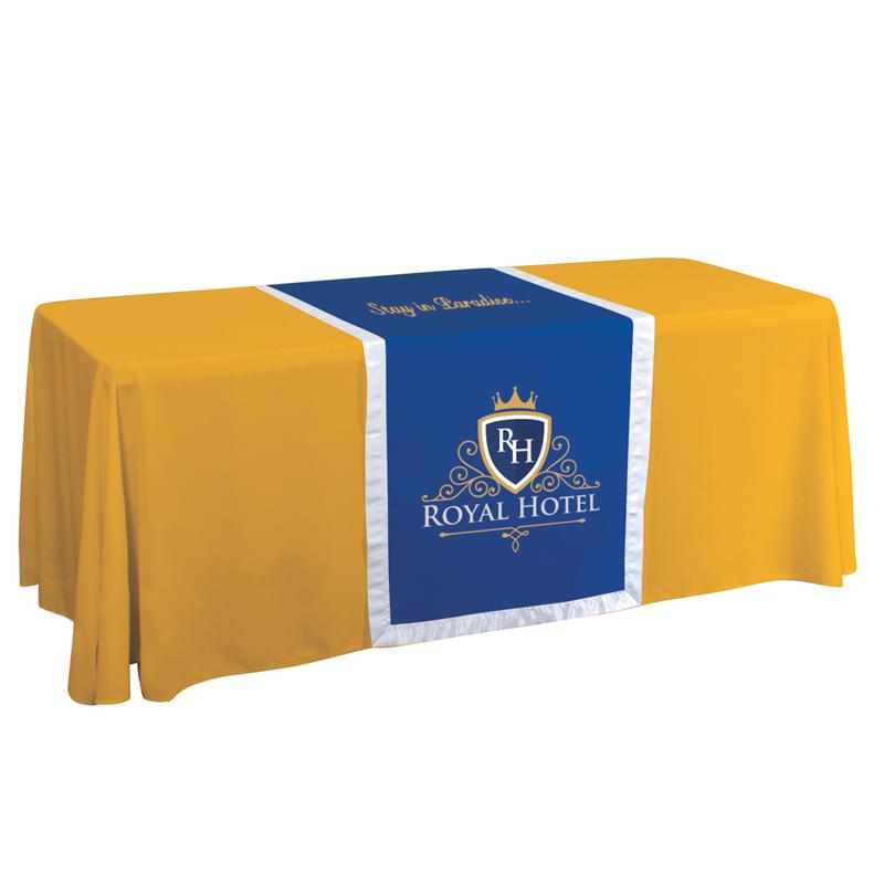 28" Accent Table Runner (Two Location Full-Color Thermal Imprint