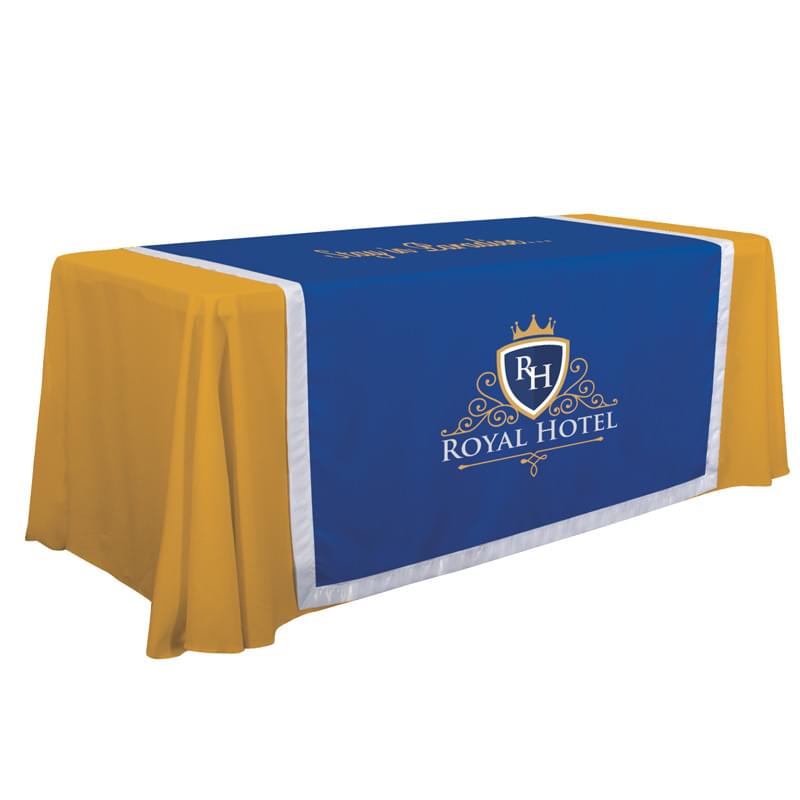 57" Accent Table Runner (Two Location Full-Color Thermal Imprint