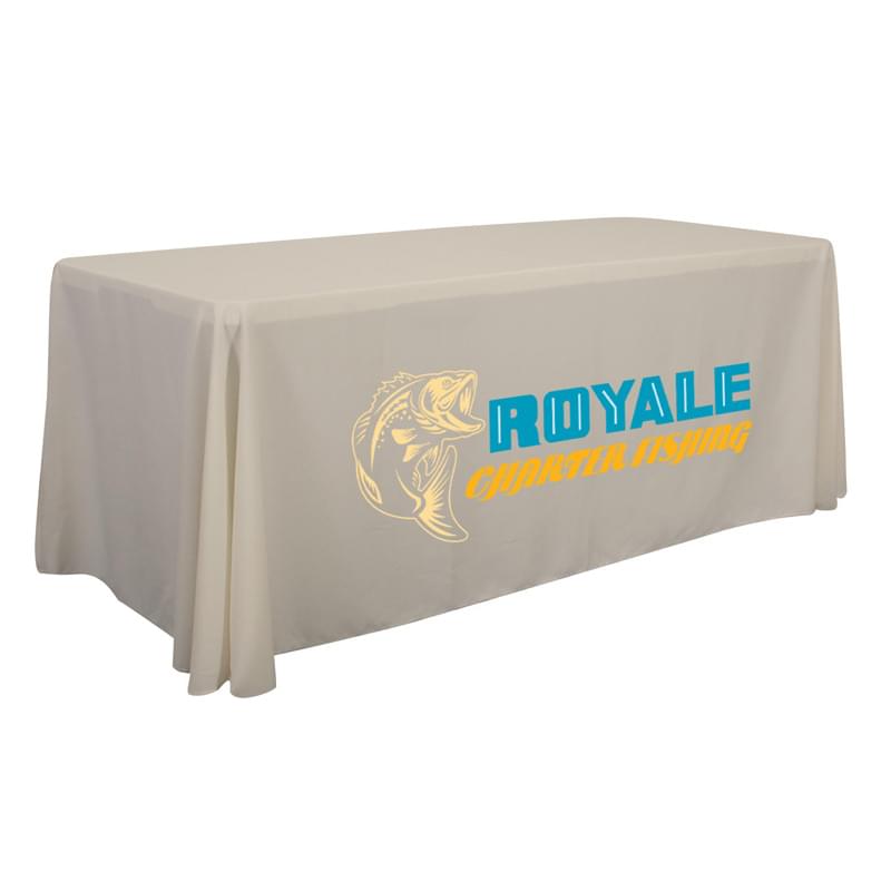 6' Economy Table Throw (Full-Color Front Only)