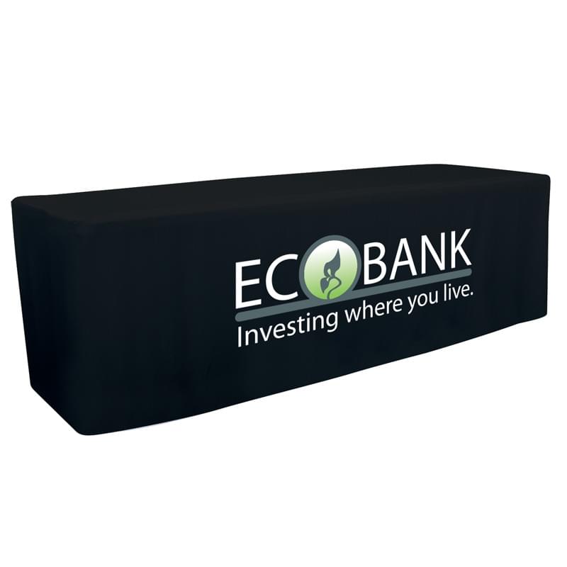 8' Fitted Table Throw (Full-Color Front Only)