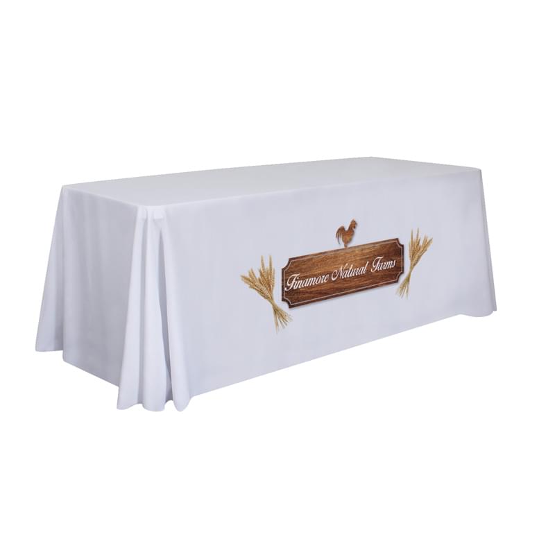 6' Standard Table Throw Dye-Sub (Full-Color, Front-Only)