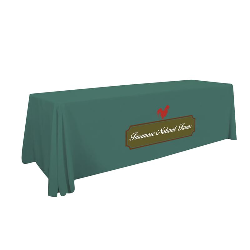 8' Standard Table Throw (Full-Color Front Only)