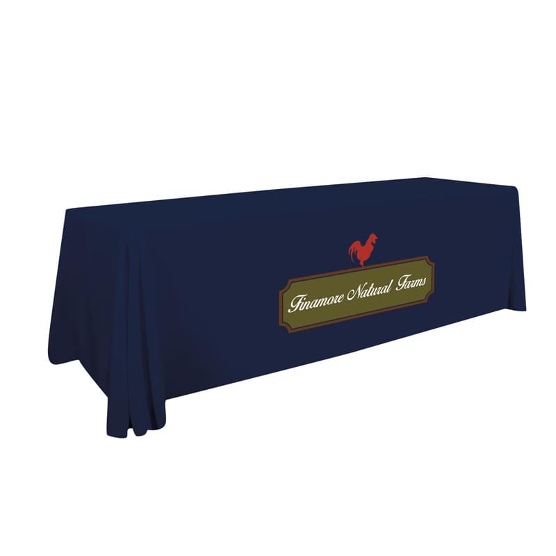 8' Standard Table Throw (Full-Color Front Only)