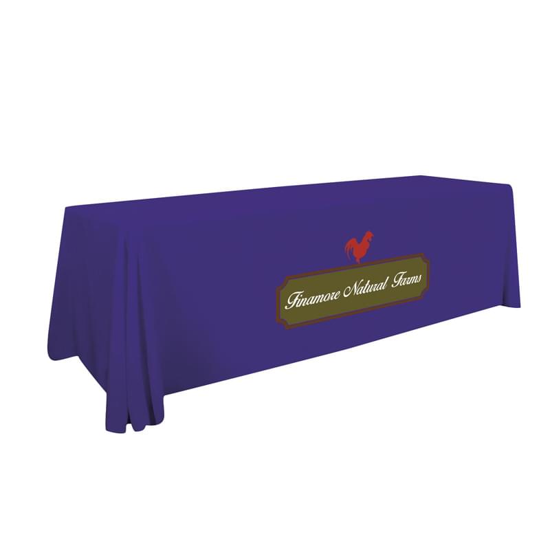 8' Standard Table Throw (Full-Color Front Only)