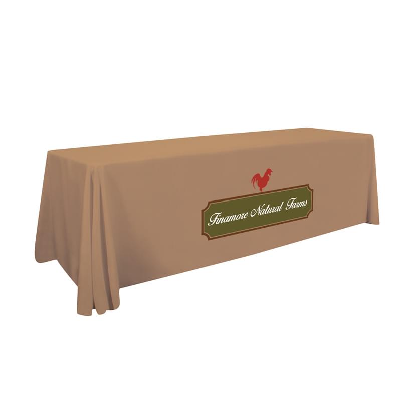8' Standard Table Throw (Full-Color Front Only)