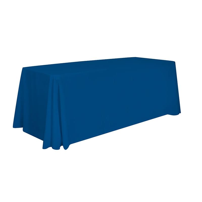 6' Stain-Resistant 4-Sided Table Throw (Unimprinted)