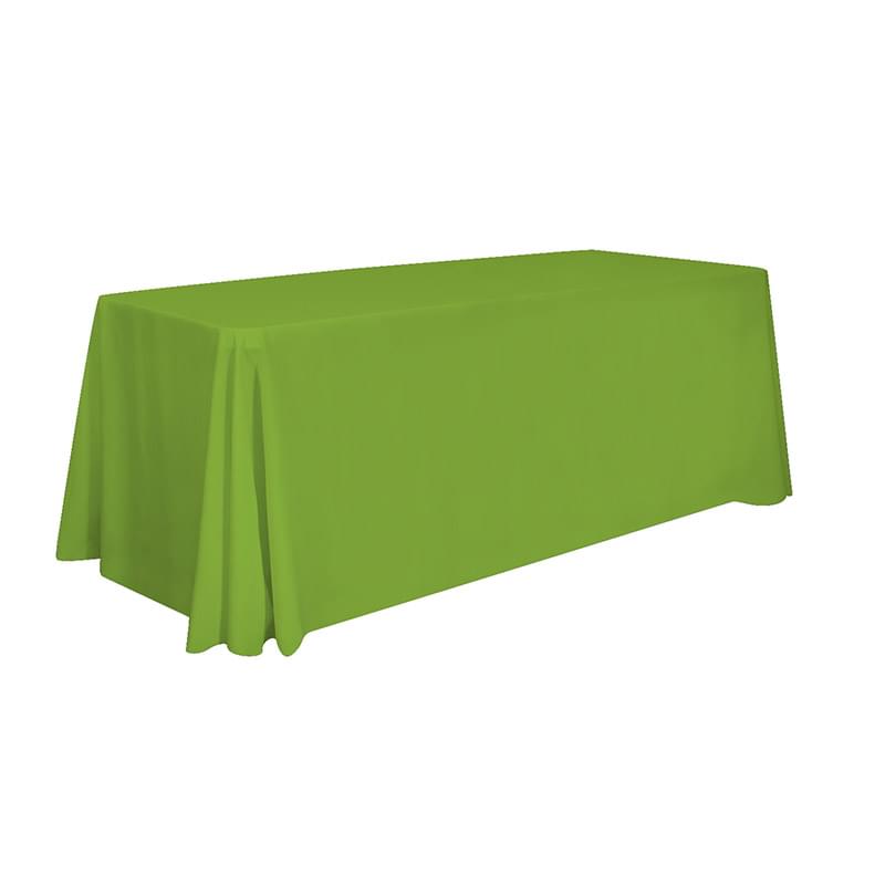 6' Stain-Resistant 4-Sided Table Throw (Unimprinted)