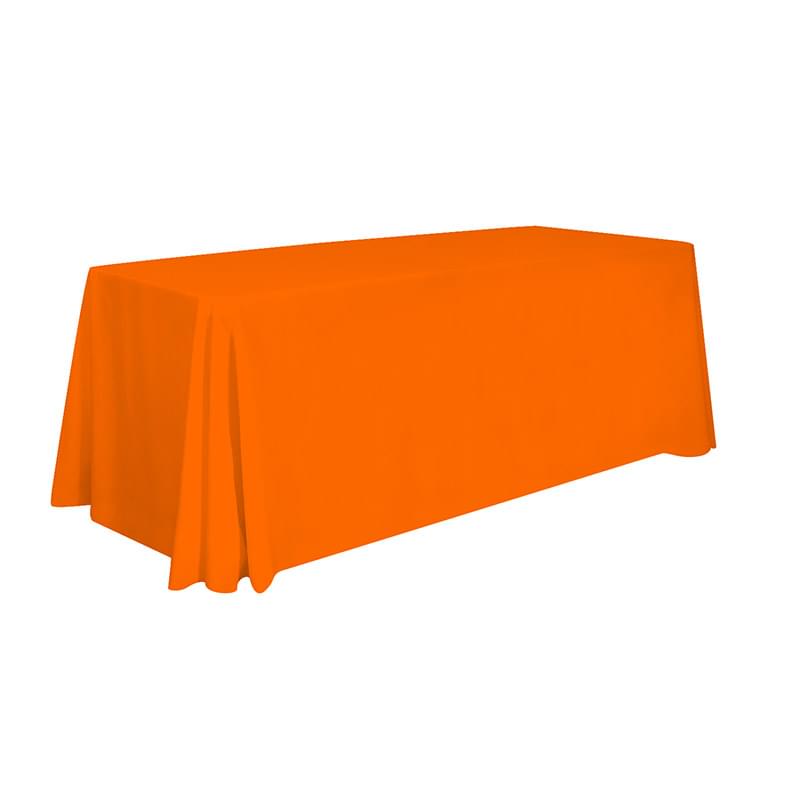 6' Stain-Resistant 3-Sided Table Throw (Unimprinted)