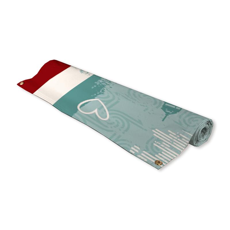 Curved Cantilever Display Replacement Graphic