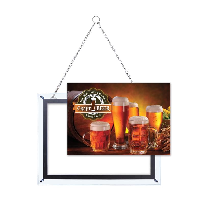 14" x 20" Crystal Edge Light Box Replacement Graphic
