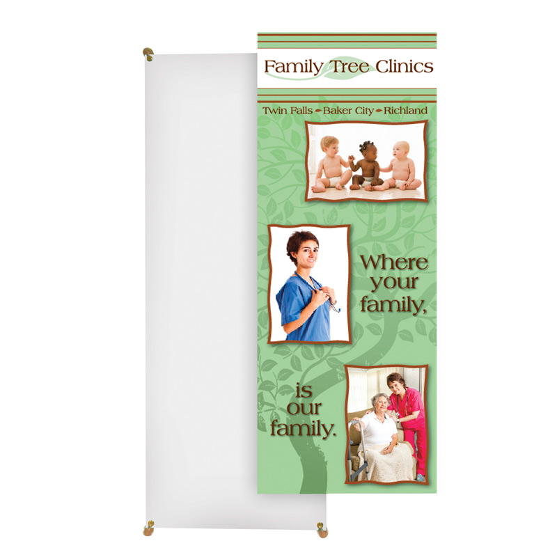 Bamboo X Banner Replacement Graphic