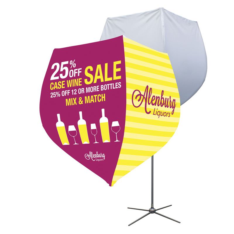 Upsilon Fabric Display Replacement Graphic