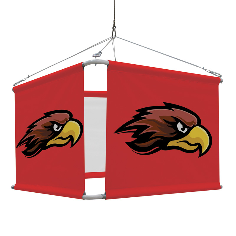 4' 4-Sided Hanging Banner Graphic Kit (Set of Four)