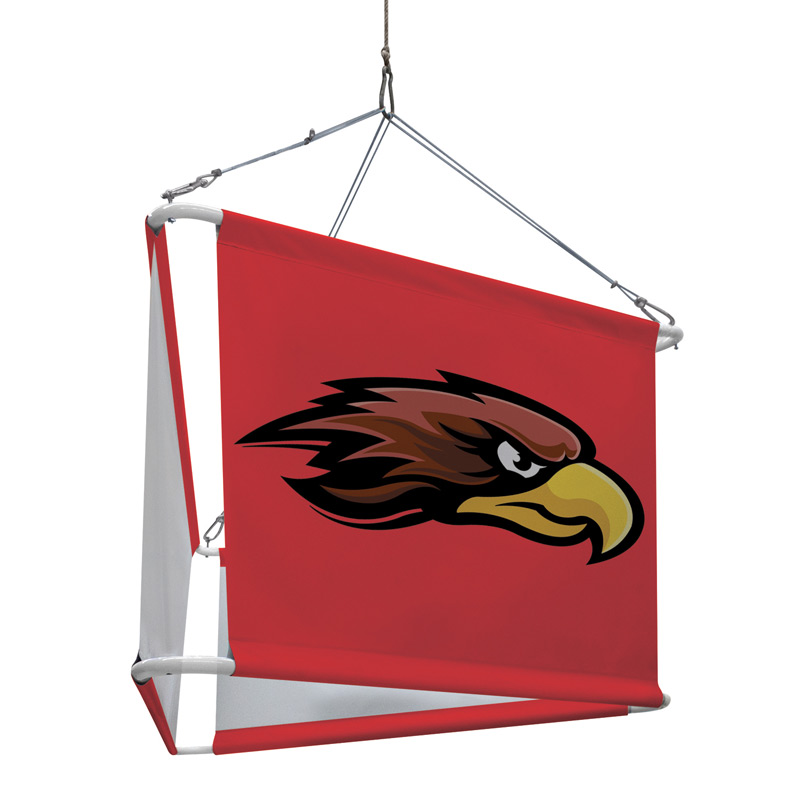 4' 3-Sided Hanging Banner Graphic Kit (Set of Three)