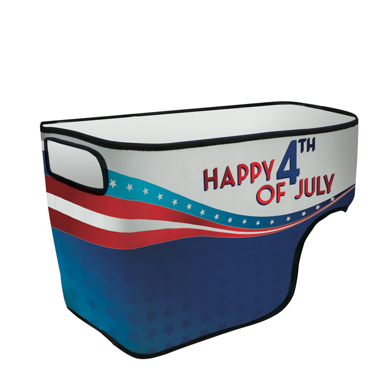 40 quart wheeled Cooler Rappz Replacement Graphic