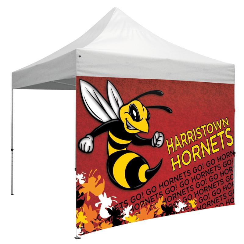 10' Tent Full Wall (Dye Sublimated, Single-Sided)