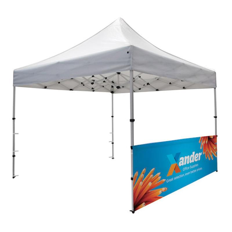 Compact 10' Tent Half Wall Kit (Dye-Sublimated, 1-Sided)