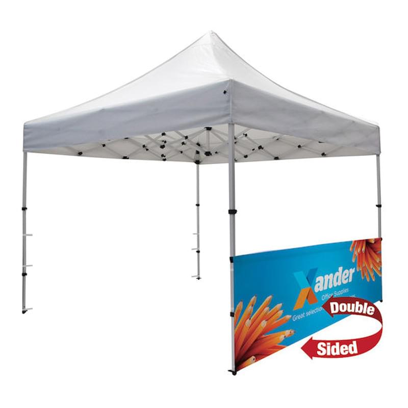 Compact 10' Tent Half Wall Kit (Dye-Sublimated, 2-Sided)