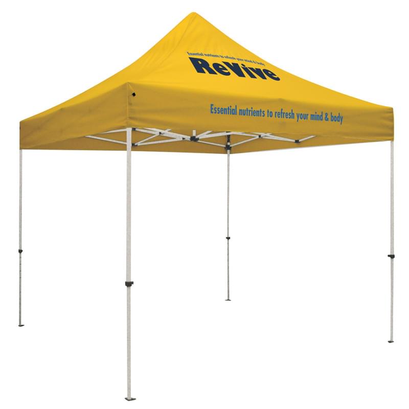 10' Standard Tent Kit (Full-Color Imprint, 2 Locations)