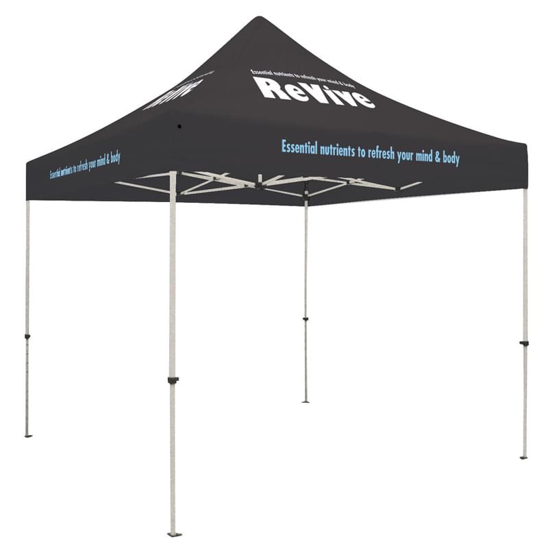 Standard 10' Tent Kit (Full-Color Imprint, 4 Locations)