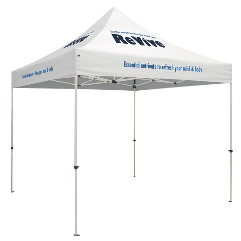 Standard 10' Tent Kit (Full-Color Imprint, 7 Locations)