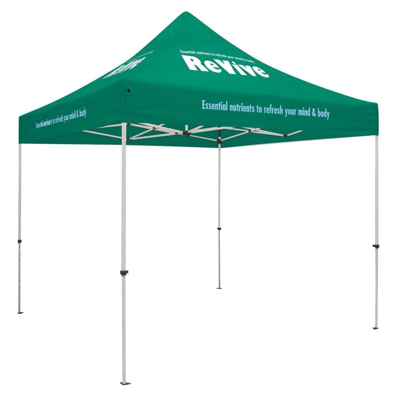 Standard 10' Tent Kit (Full-Color Imprint, 7 Locations)