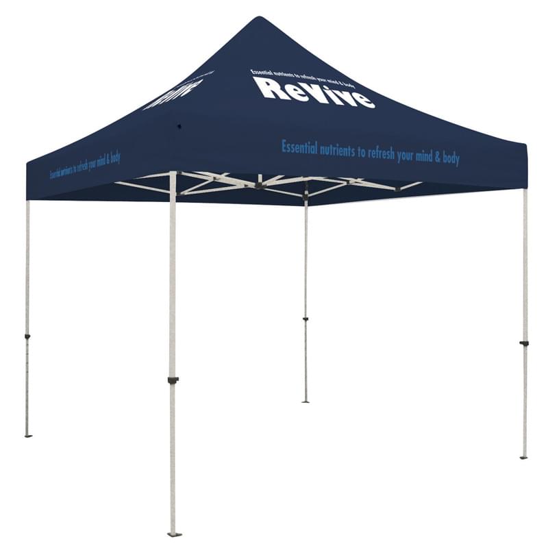 Standard 10' Tent Kit (Full-Color Imprint, 7 Locations)