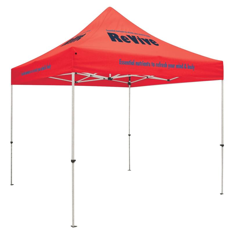 Standard 10' Tent Kit (Full-Color Imprint, 7 Locations)