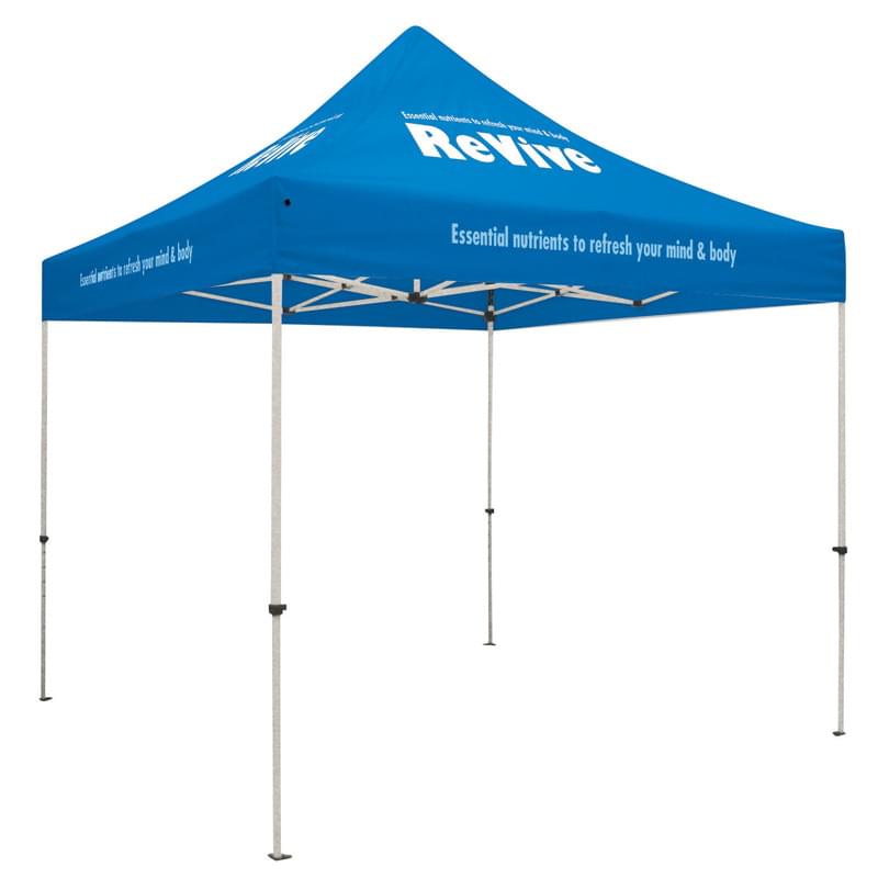 Standard 10' Tent Kit (Full-Color Imprint, 7 Locations)