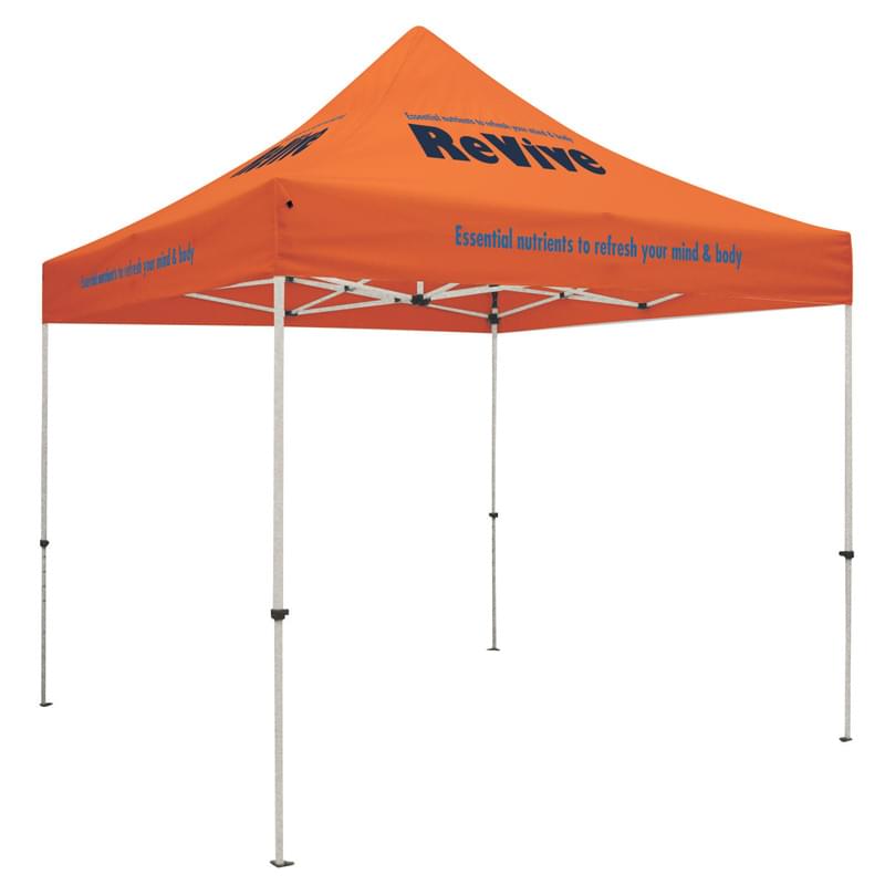10' Standard Tent Kit (Full-Color Imprint, 8 Locations)