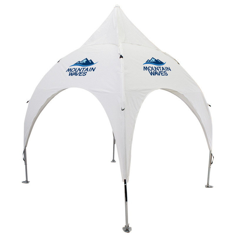 Archway 10 Foot Event Tent Kit (Full-Color Thermal Imprint, 3 Locations)