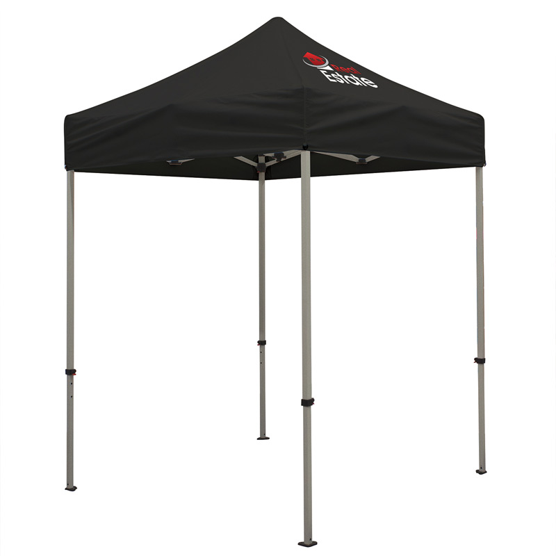 Deluxe 6 x 6 Event Tent Kit (Full-Color Thermal Imprint, 1 Location)Soft Case with Wheels and Stake Kit is included