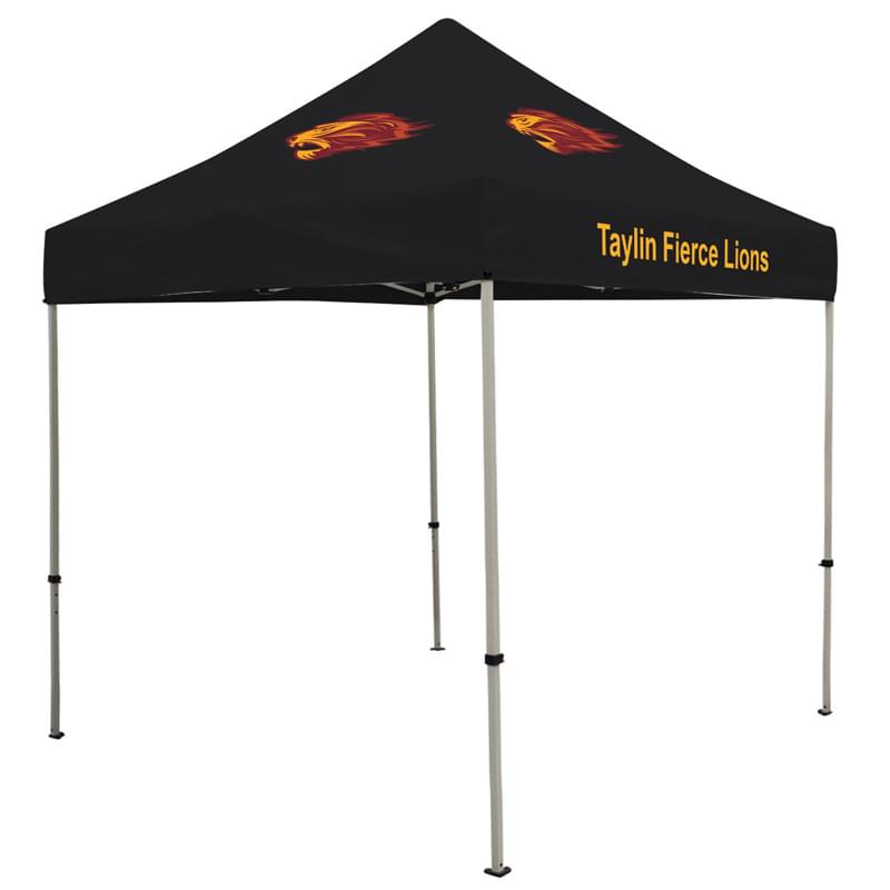 Deluxe 8' Tent Kit (Full-Color Imprint, 3 Locations)