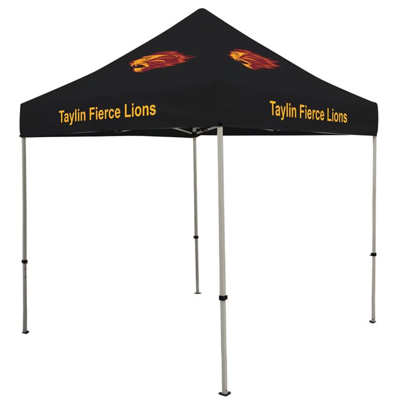 Deluxe 8' Tent Kit (Full-Color Imprint, 5 Locations)