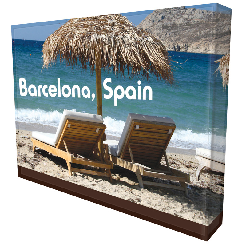 48 Hour Quick Ship Splash 10' Straight Floor with Wrap Graphic Kit