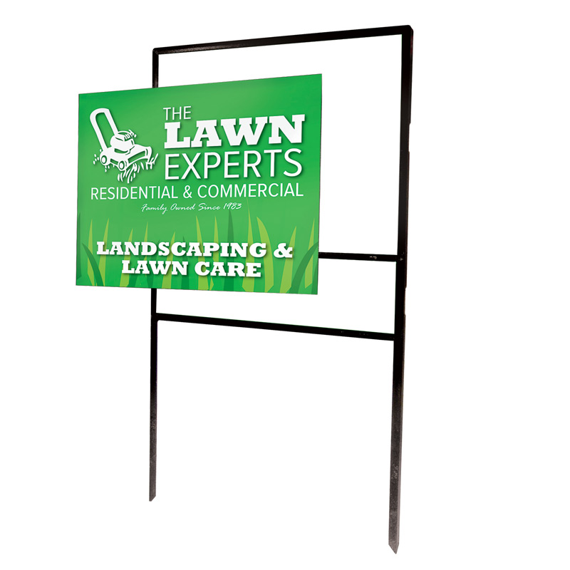 24" x 18" Easy Slide Angle Iron Frame Double-Sided Replacement Graphic