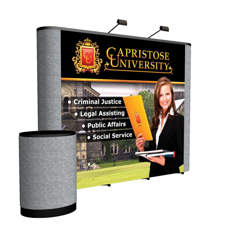 10' ARISE Straight Floor Kit (Mural with Fabric)