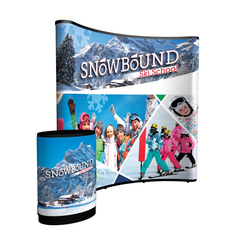 8' Curved Mural Graphics Kit