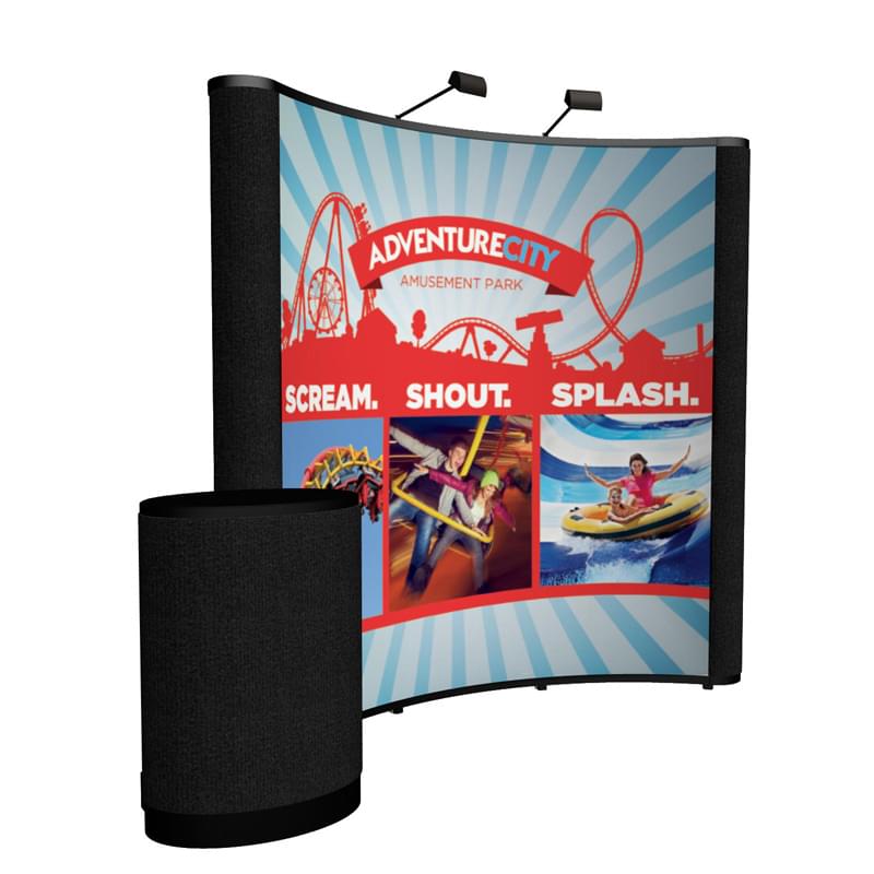 8' Show 'N Rise Curved Floor Kit (Mural with Fabric)