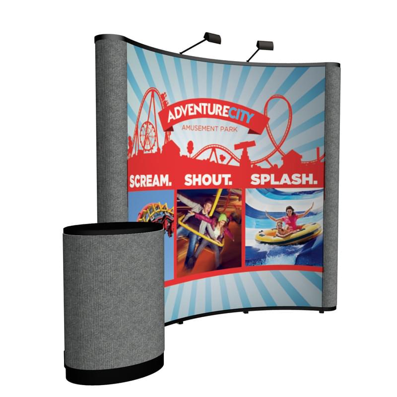 8' Show 'N Rise Curved Floor Kit (Mural with Fabric)