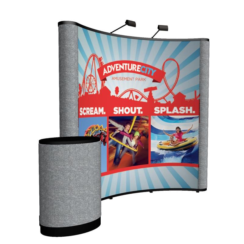 8' Show 'N Rise Curved Floor Kit (Mural with Fabric)