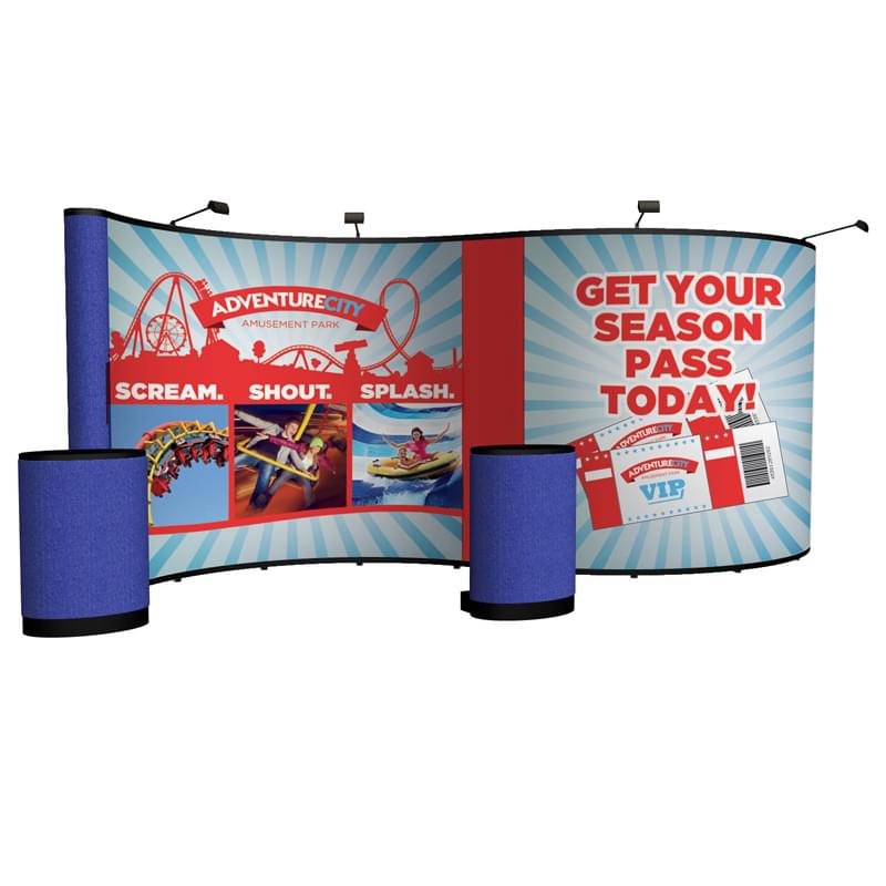 20' Show 'N Rise Serpentine Floor Kit (Mural with Fabric)