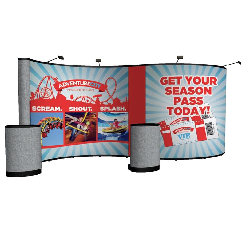 20' Show 'N Rise Serpentine Floor Kit (Mural with Fabric)