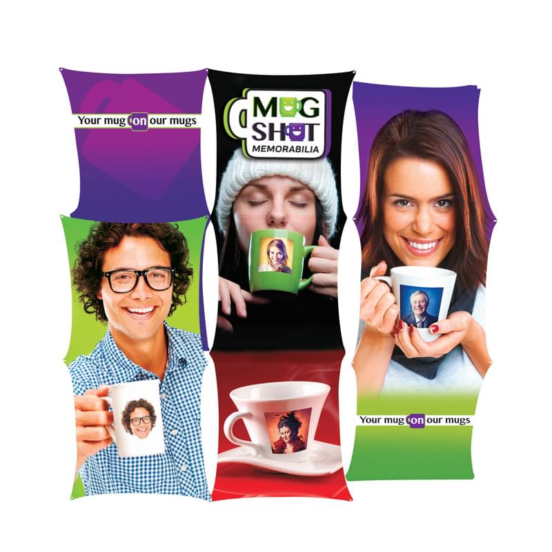 Deluxe Geometrix 9 Qd Fabric Display Replacement Graphics