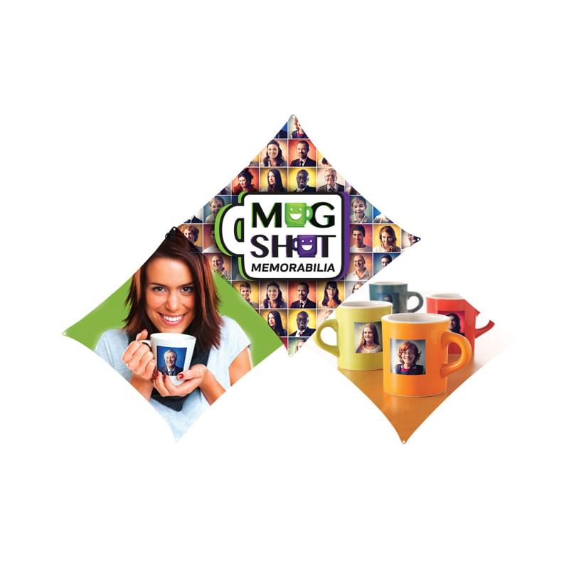 Deluxe Geometrix 3 Qd Pyramid Fabric Display Replacement Graphics