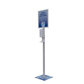 Deluxe Touch-Free Hand Sanitizer Stand