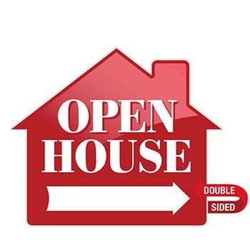 24" x 18" Custom Cut Corrugated Plastic Sign (Double-Sided)