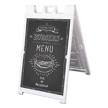 Signicade Deluxe A-Frame Chalkboard Kit