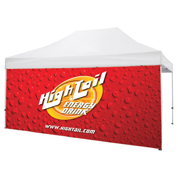 Double-Sided 15' Full Wall for Event Tents (Dye Sublimation)